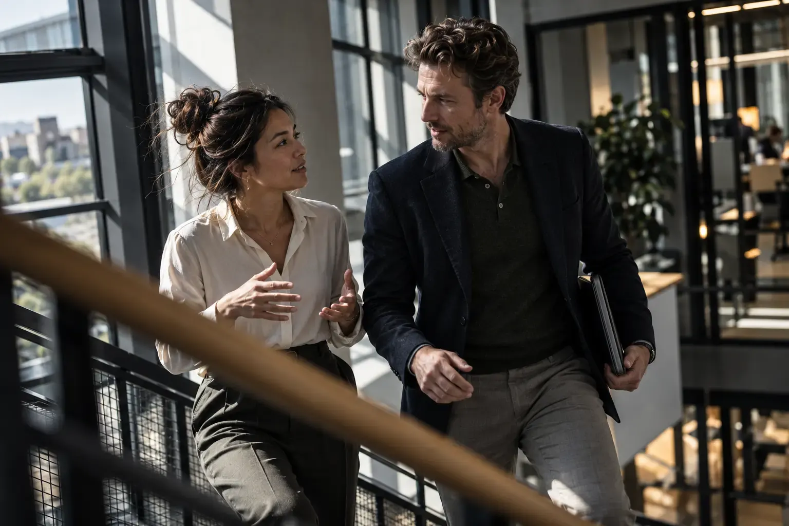 Ondernemers tijdens een evenement van INTO business