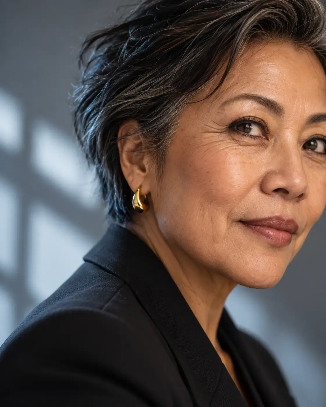 Portret van een ondernemer op de werkvloer